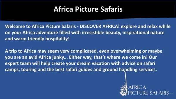 Safari in South Africa | Africa Picture Safaris