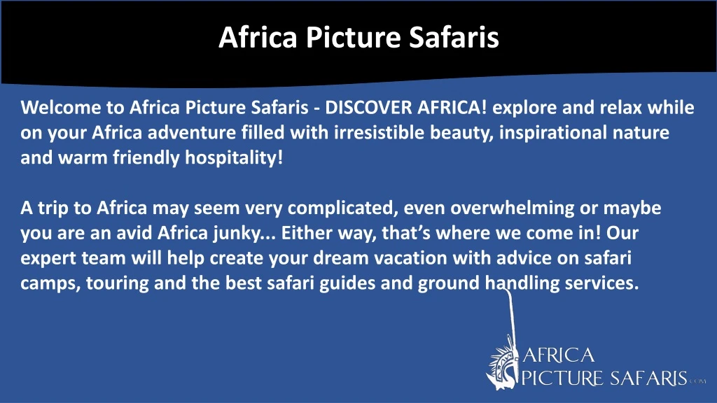 africa picture safaris