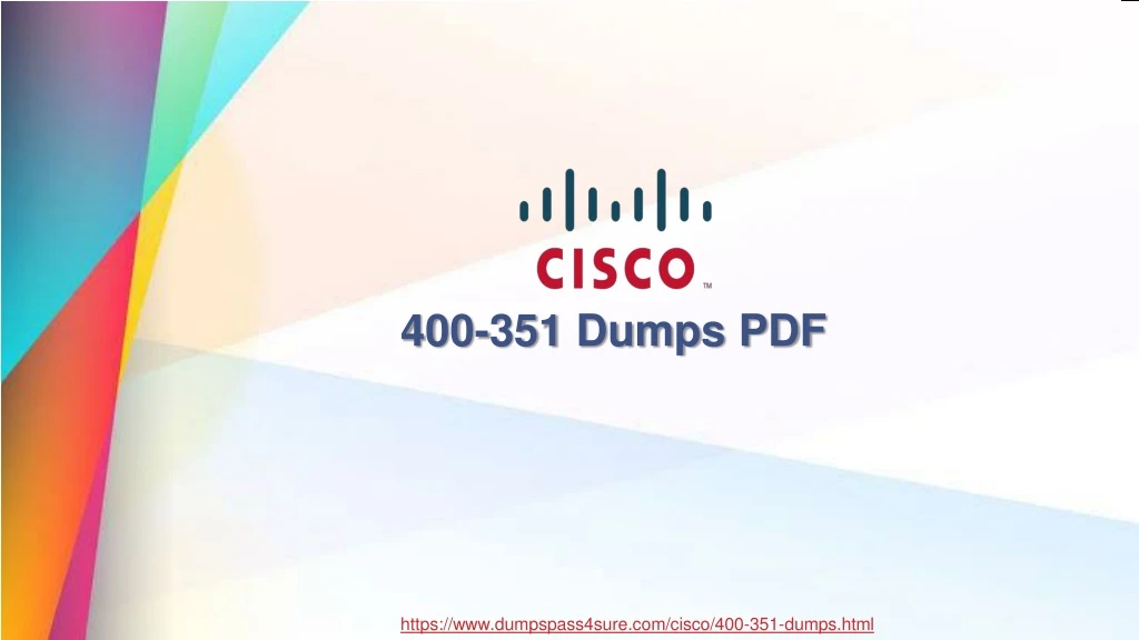 400 351 dumps pdf