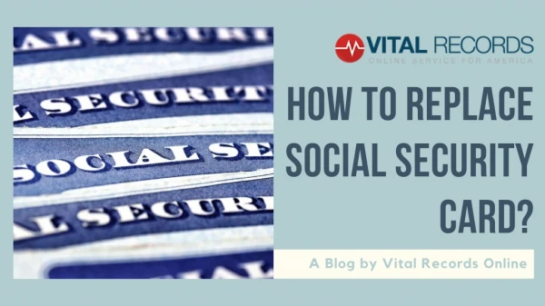 How to Replace Social Security Card?