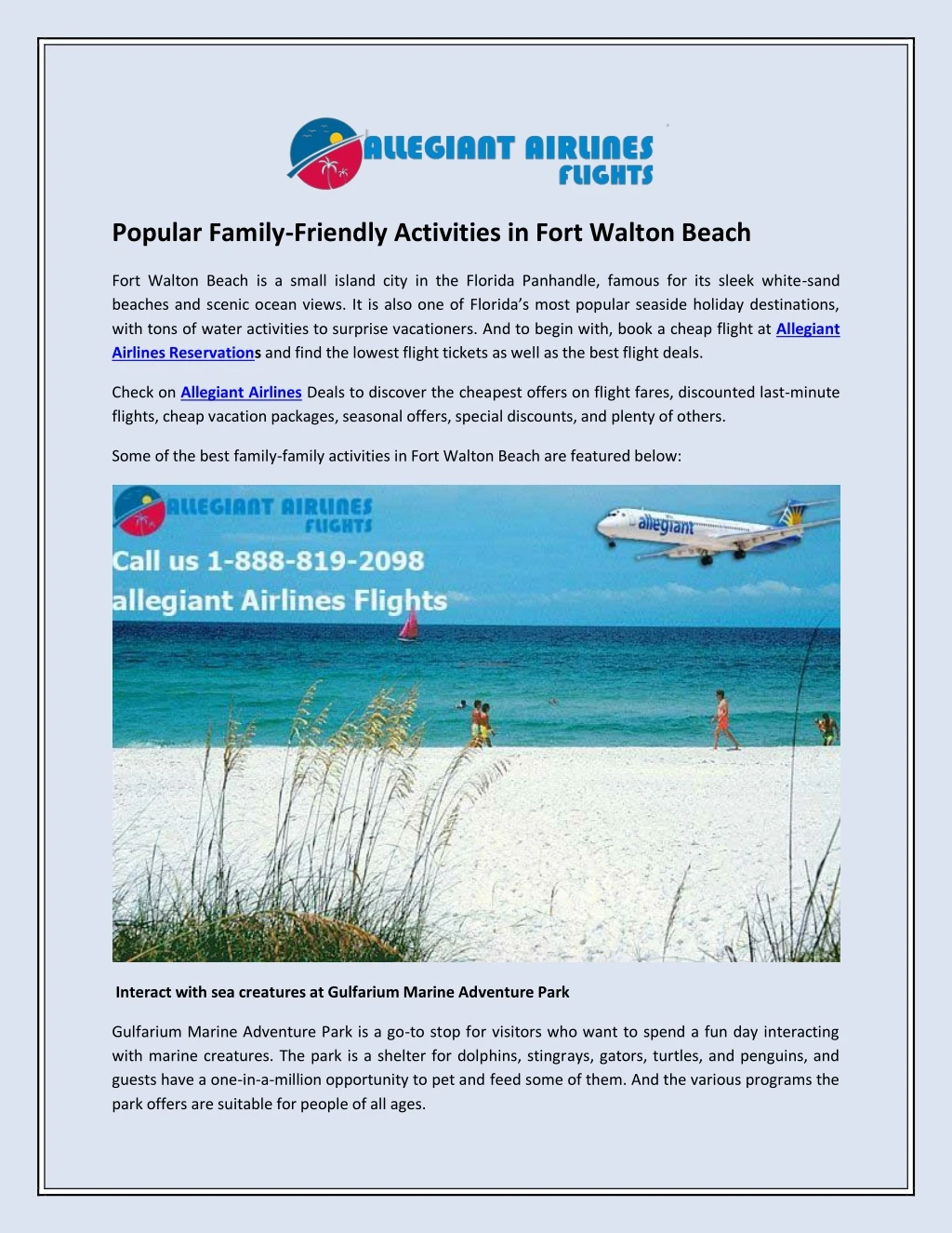 popular family friendly activities in fort walton