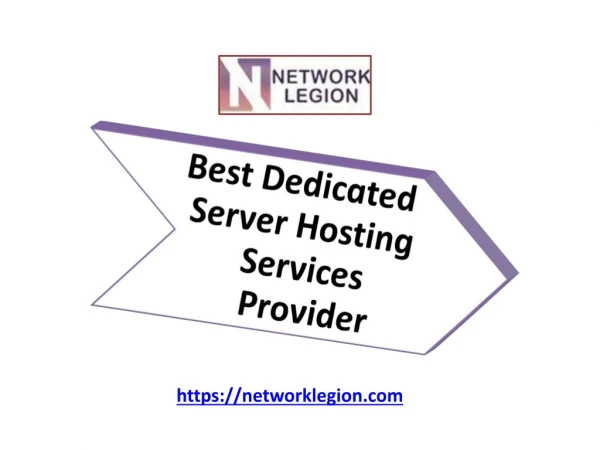 Best Dedicated Server Hosting Services Provider