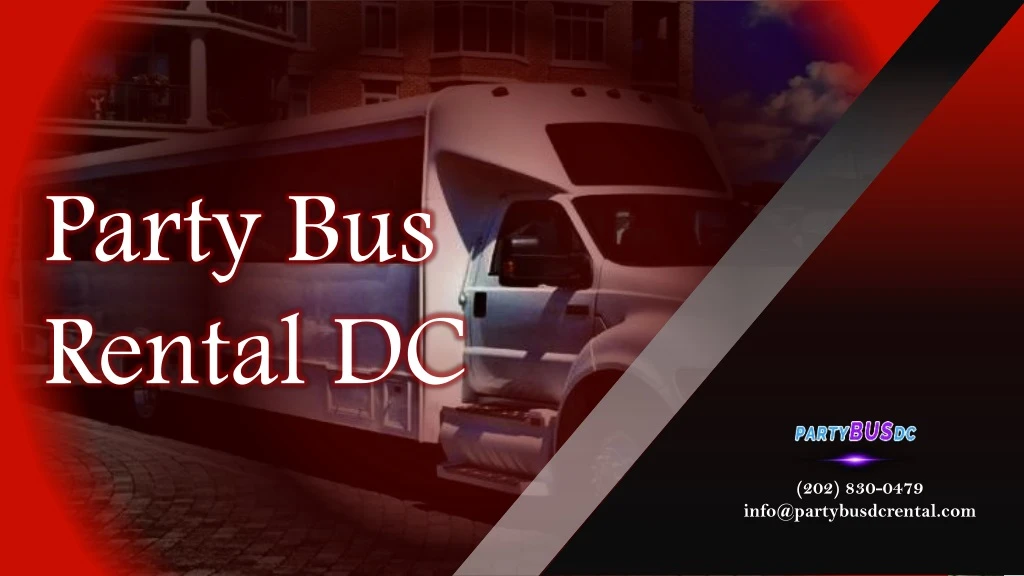 party bus rental dc