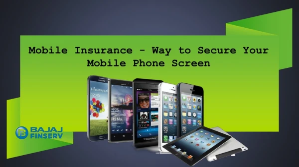mobile insurance way to secure your mobile phone