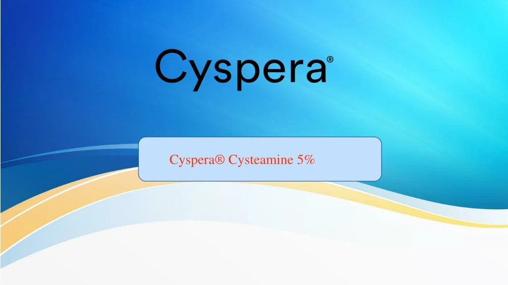 cyspera cysteamine 5