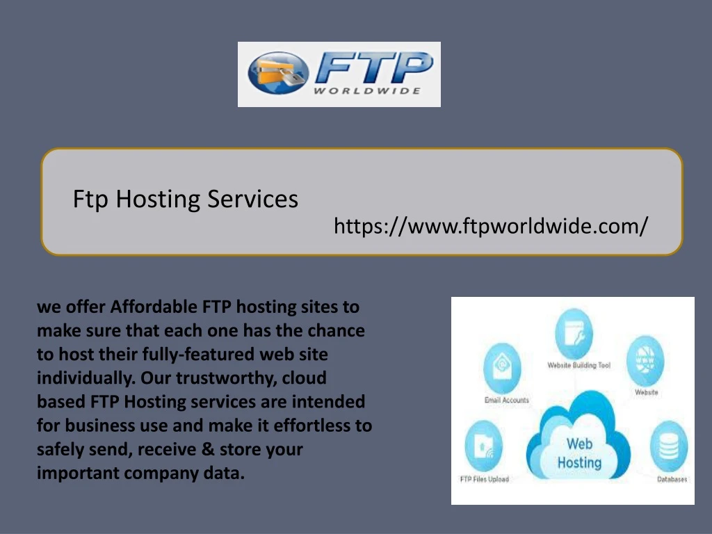 ftp hosting services