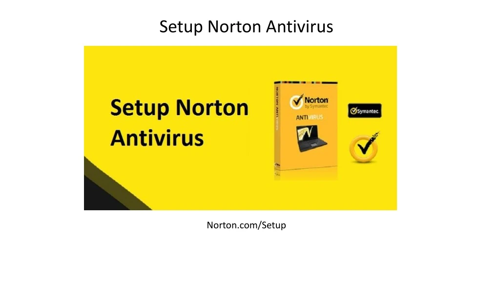 setup norton antivirus