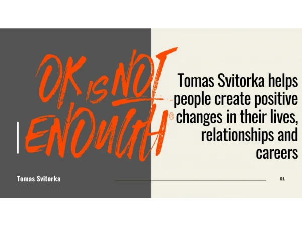 Guide you Personal Life Coach Tomas Svitorka