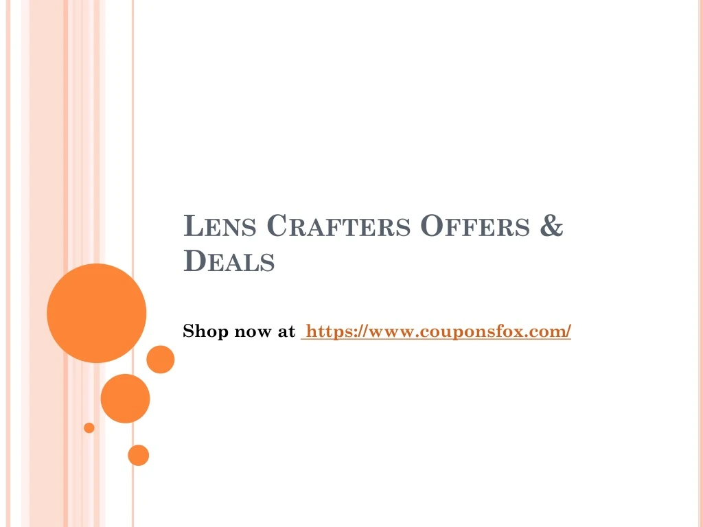 lens crafters offers deals