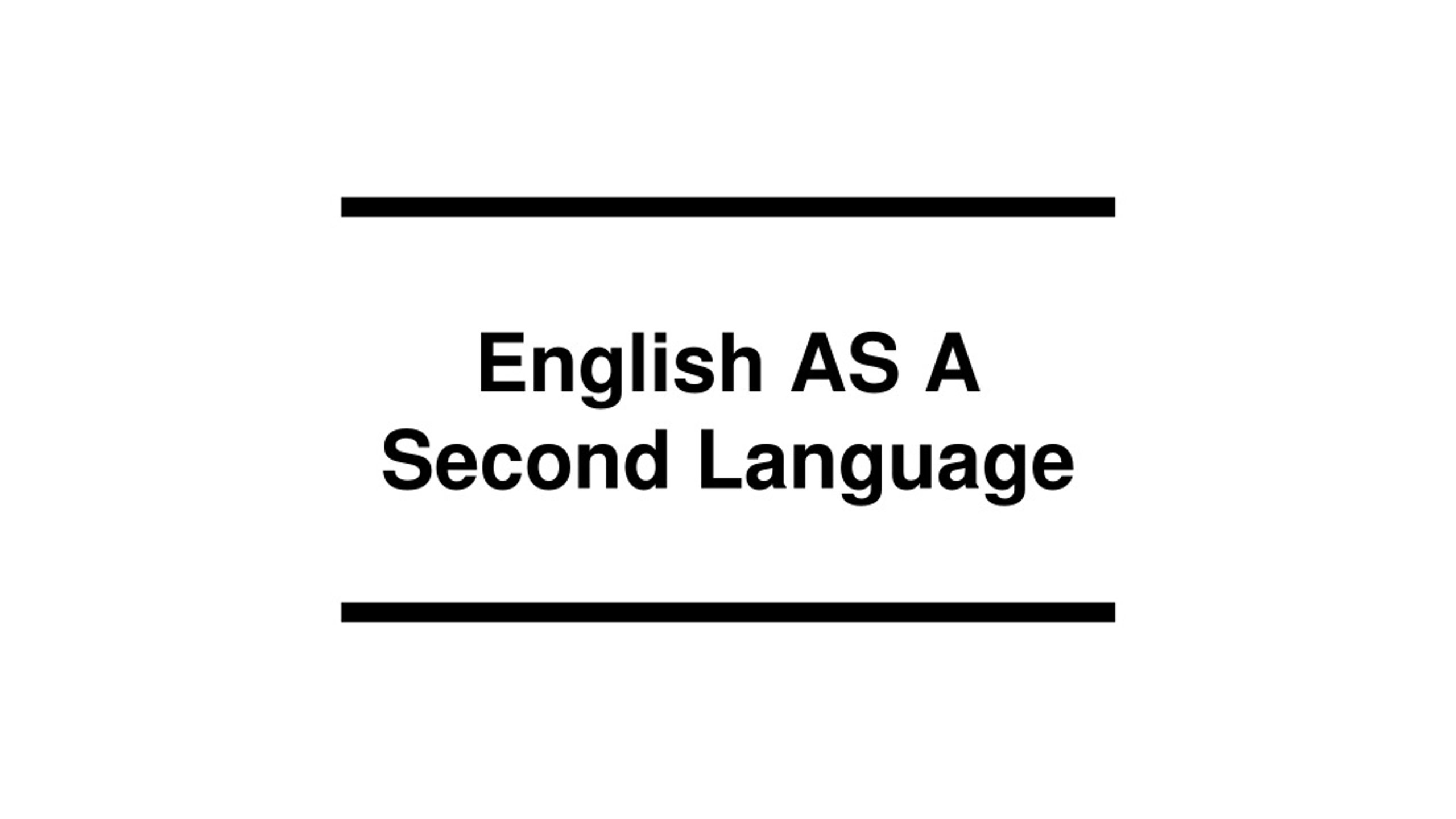 PPT - English as a Second Language PowerPoint Presentation, free ...