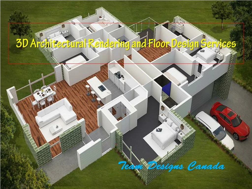 3d architectural rendering and floor design services