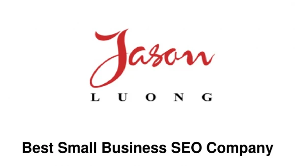 Small Business SEO Company
