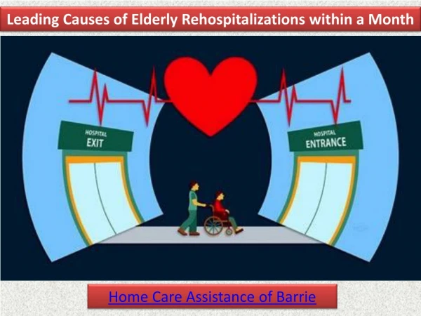 Leading Causes of Elderly Rehospitalizations within a Month