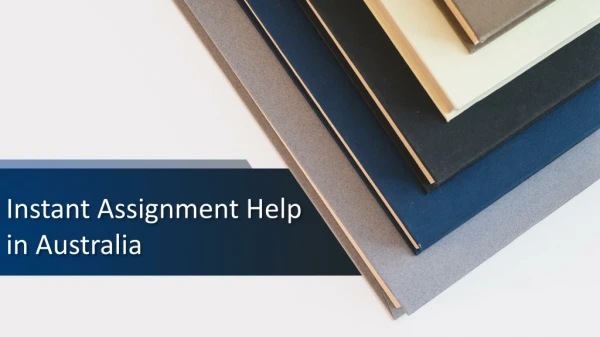 instant assignment help in australia