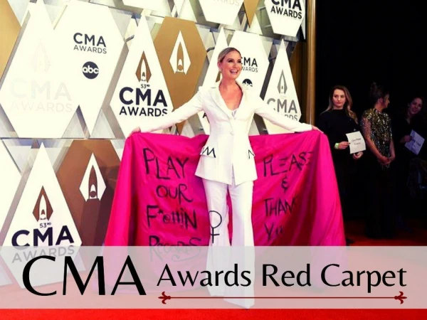 2019 CMA Awards Red Carpet