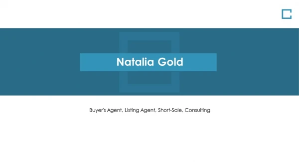 Natalia Gold Real Estate, Beverly Hills, California