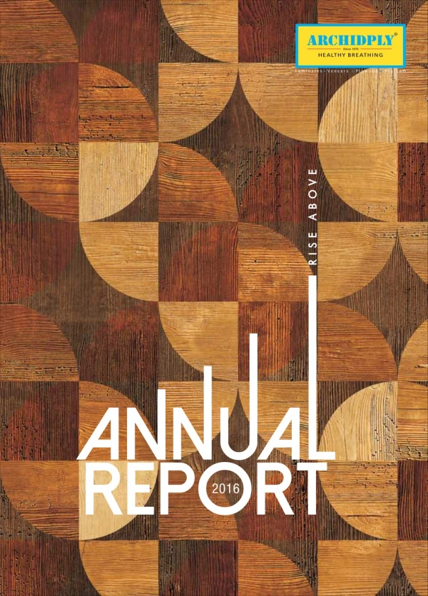 Archidply Annual Report 2016