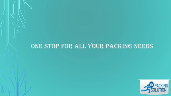 Packing Solution - Cardboard Boxes, House Moving Boxes, Online Packaging Accessories