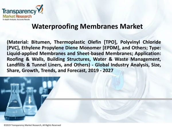 Waterproofing Membranes Market