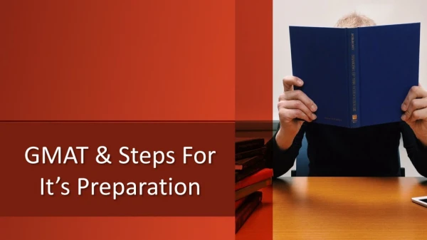 GMAT & Steps For It’s Preparation