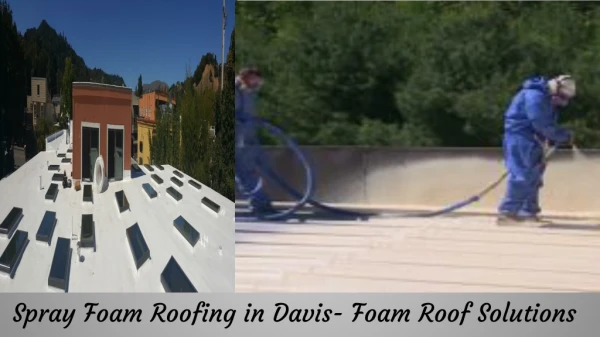 Spray Foam Roofing in Davis