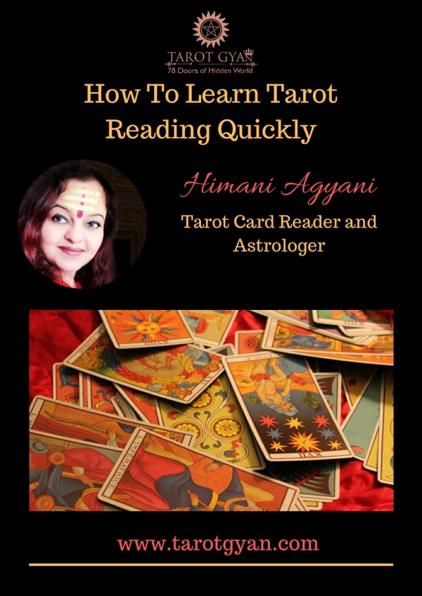 Learn tarot card reading easily in just few days