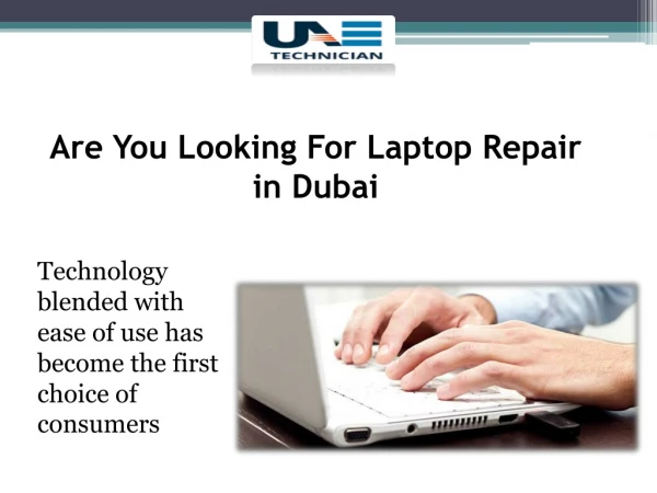 laptop Repair Service Provider in Dubai