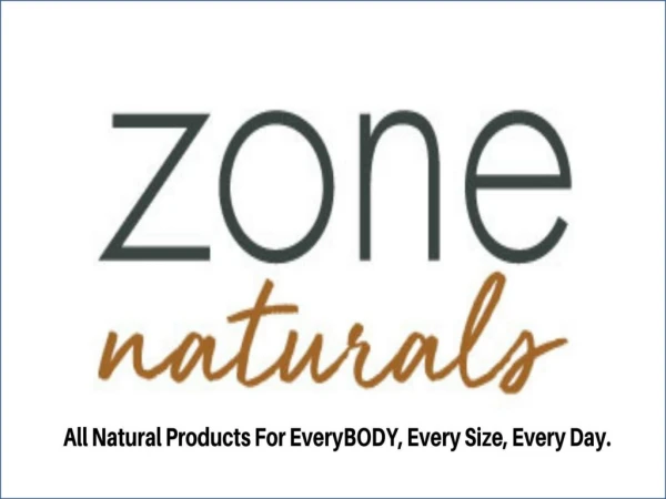 Natural Skin Care Products – Zone Naturals