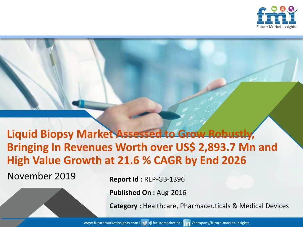 liquid biopsy market assessed to grow robustly