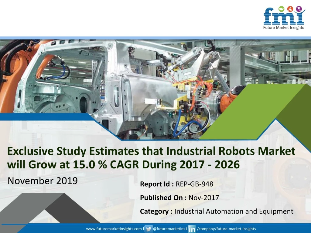exclusive study estimates that industrial robots