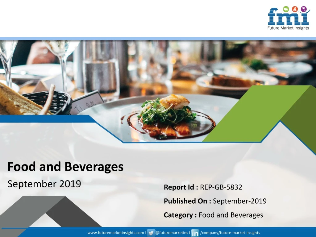 food and beverages september 2019