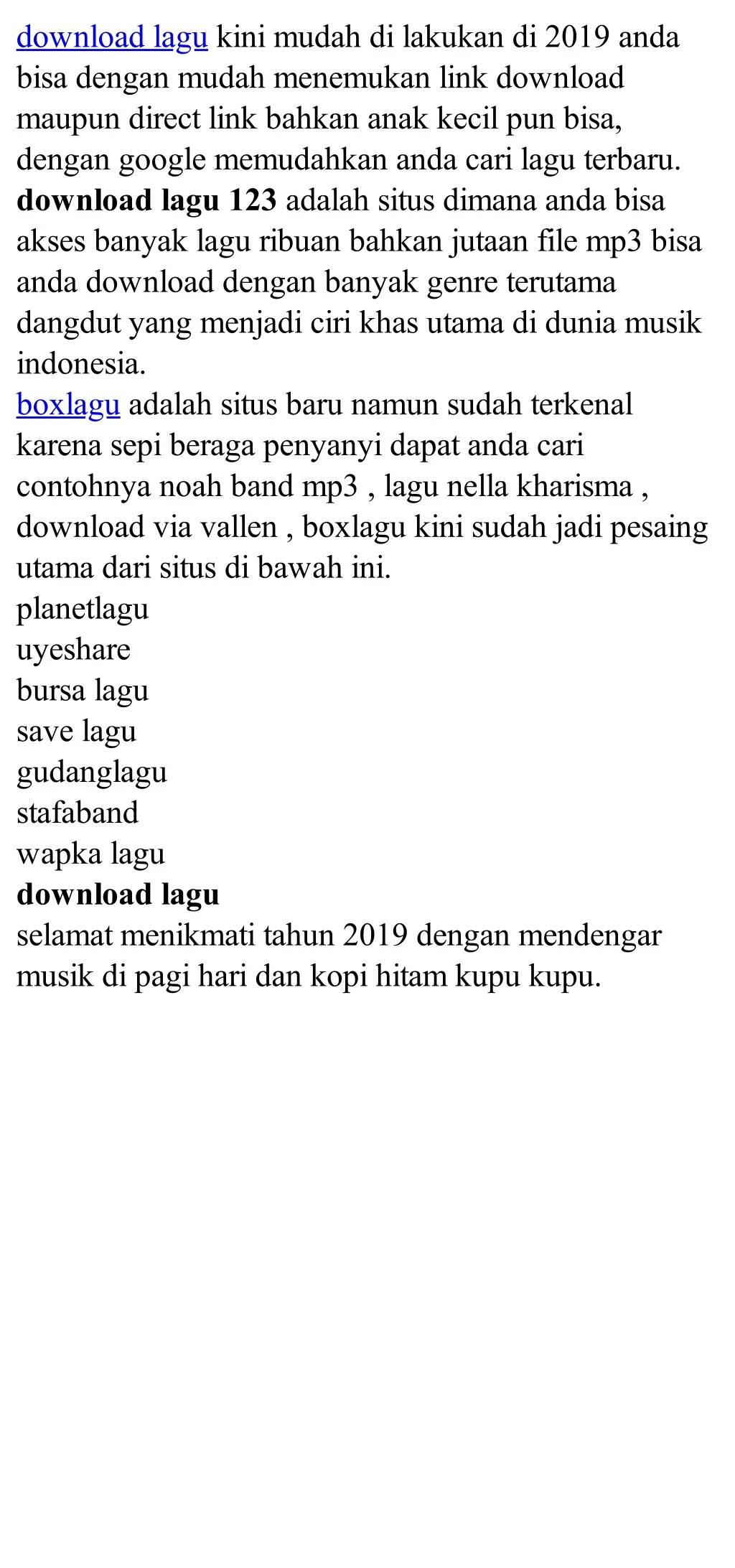 download lagu kini mudah di lakukan di 2019 anda