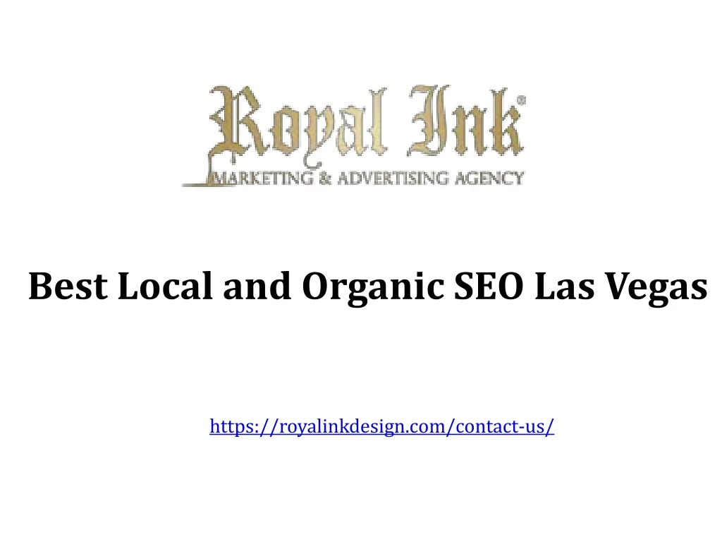 best local and organic seo las vegas