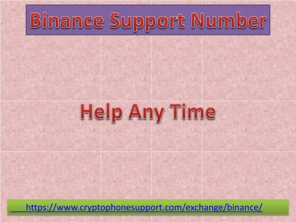 binance s upport number