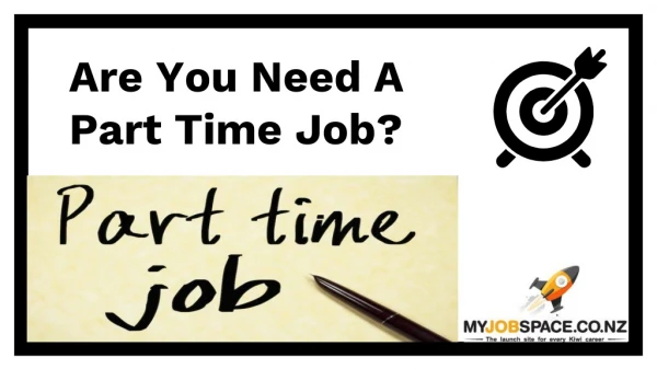are you need a part time job