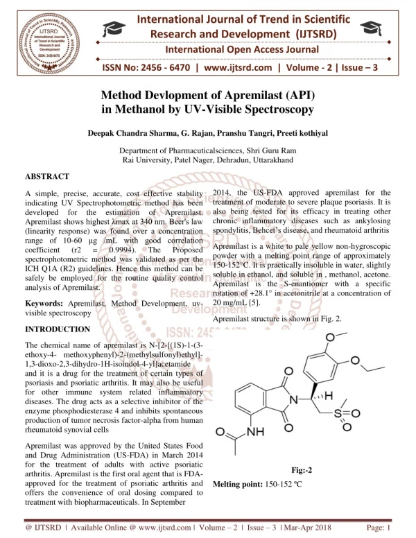 international journal of trend in scientific