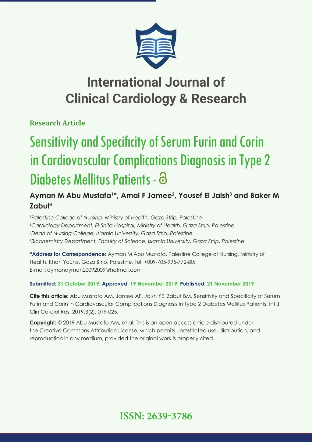 international journal of clinical cardiology