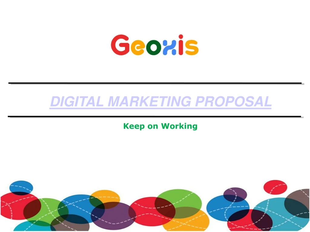 digital marketing proposal