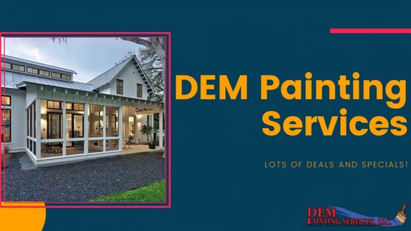 Consistent Residential painting services Annapolis MD