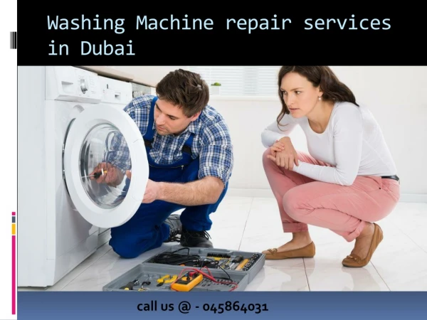 Washing Machine Repair Services Dubai