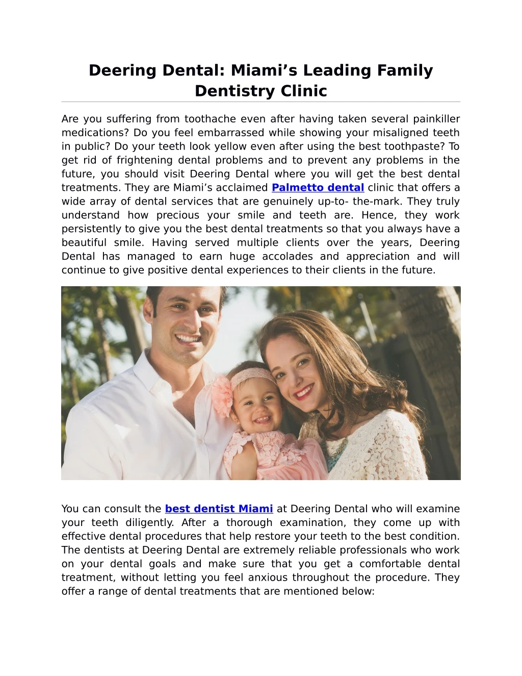 deering dental miami s leading family dentistry