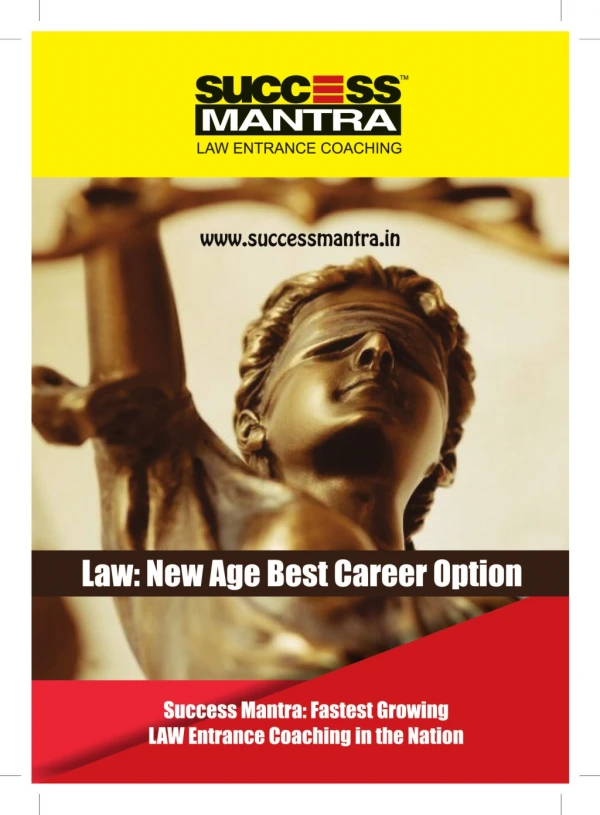 Prepare with Success Mantra the best DU LLB Coaching in Delhi
