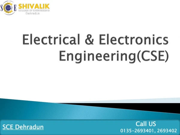 Electronics Communications Engineering Colleges in Dehradun