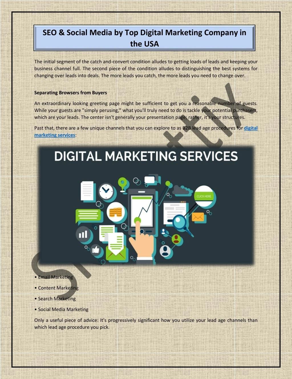 seo social media by top digital marketing company