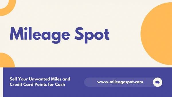 Sell Airline Miles For Cash