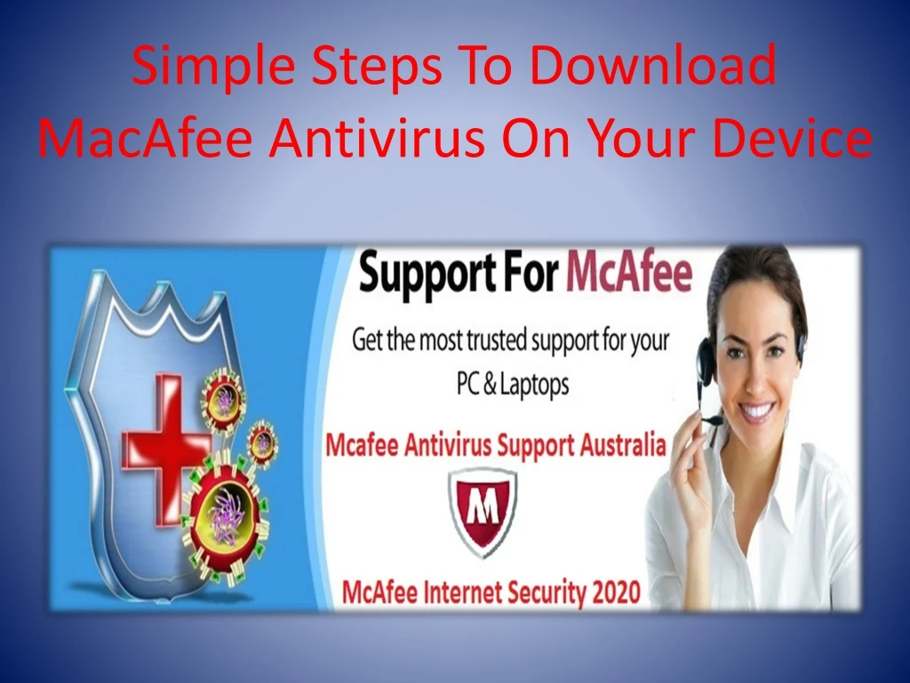 simple steps to download macafee antivirus