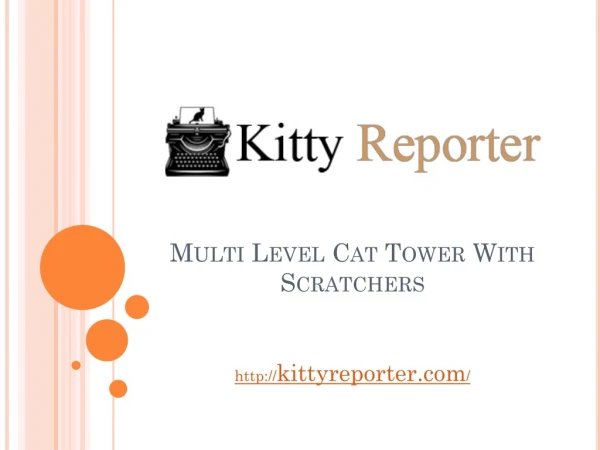 Multi Level Cat Tower With Scratchers |  Multi Level Cat Condo | Best Cat Tree For 2 Cats
