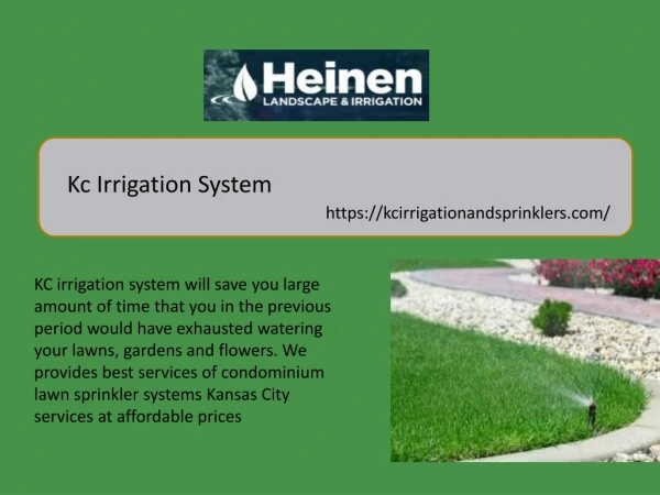 Kc Irrigation System