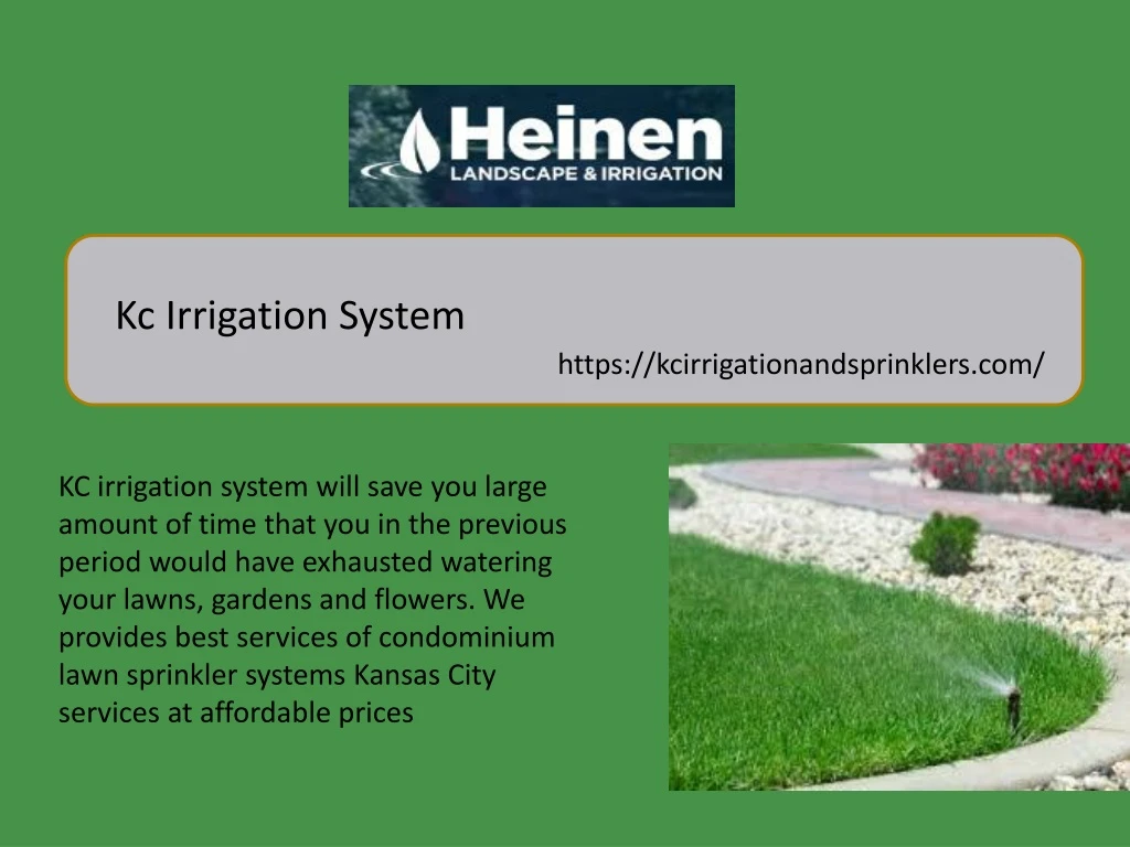 kc irrigation system
