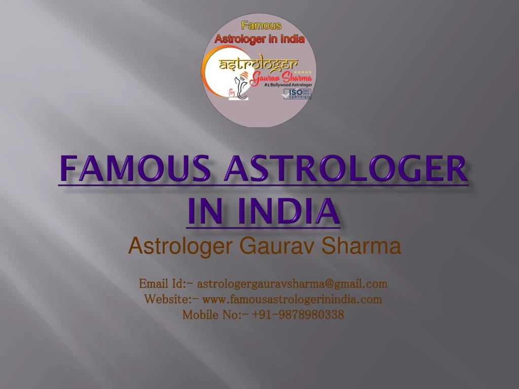 famous astrologer in india